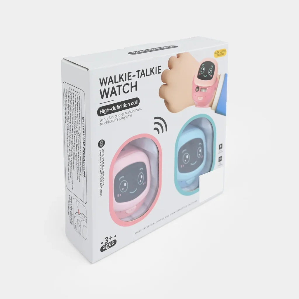KIDS 2-IN-1 WALKIE-TALKIE WATCH SET