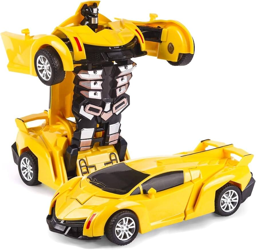 Deformation Collision Vehicle Robot – 2-in-1 Transforming Sports Car & Robot Toy