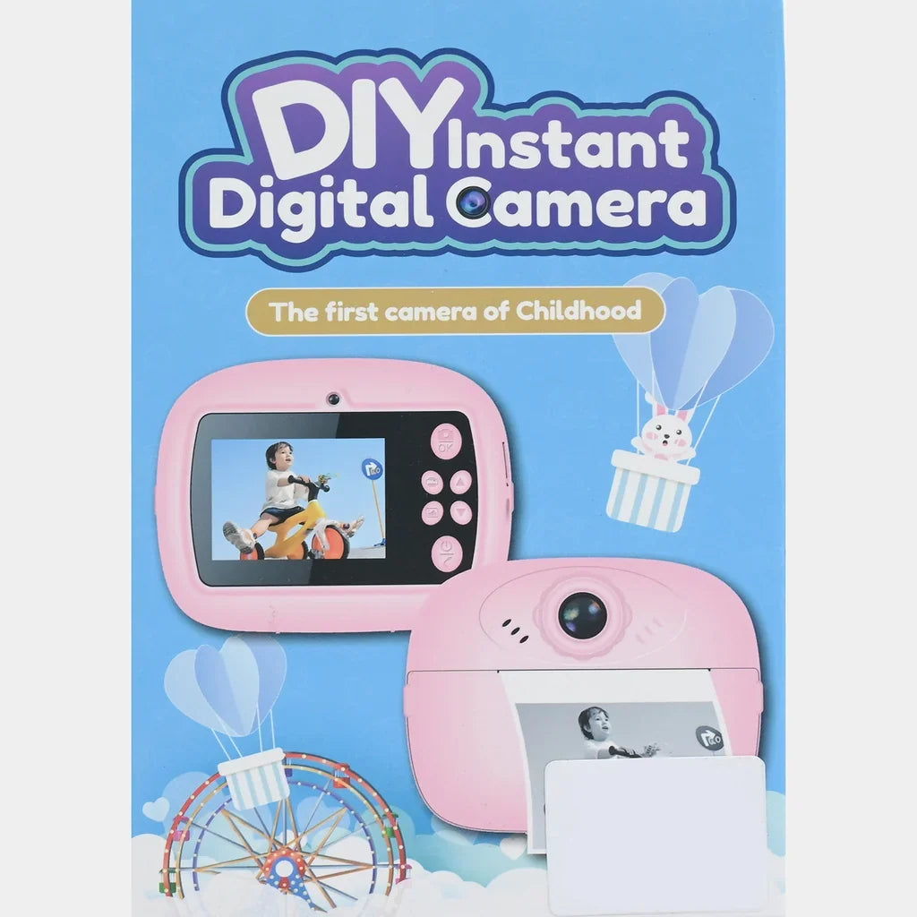 DIY Instant Digital Printing Camera For Kids