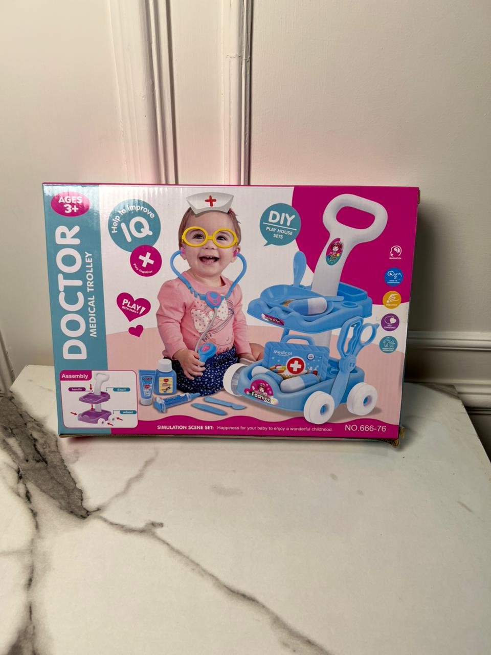 Doctor Set Kit with Trolley and Accessories