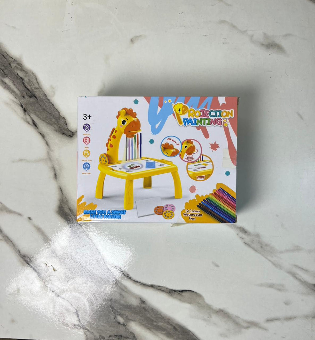 Giraffe Projection Painting Table