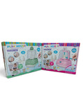 Play House Mini Pottery Studio, includes a mess-free pottery machine, air-dry clay, molding tools, and vibrant paint colors