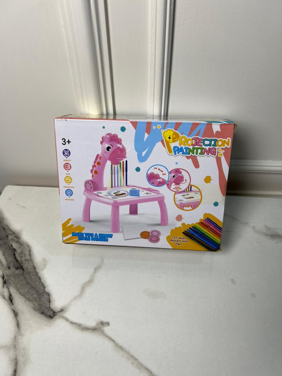 Giraffe Projection Painting Table
