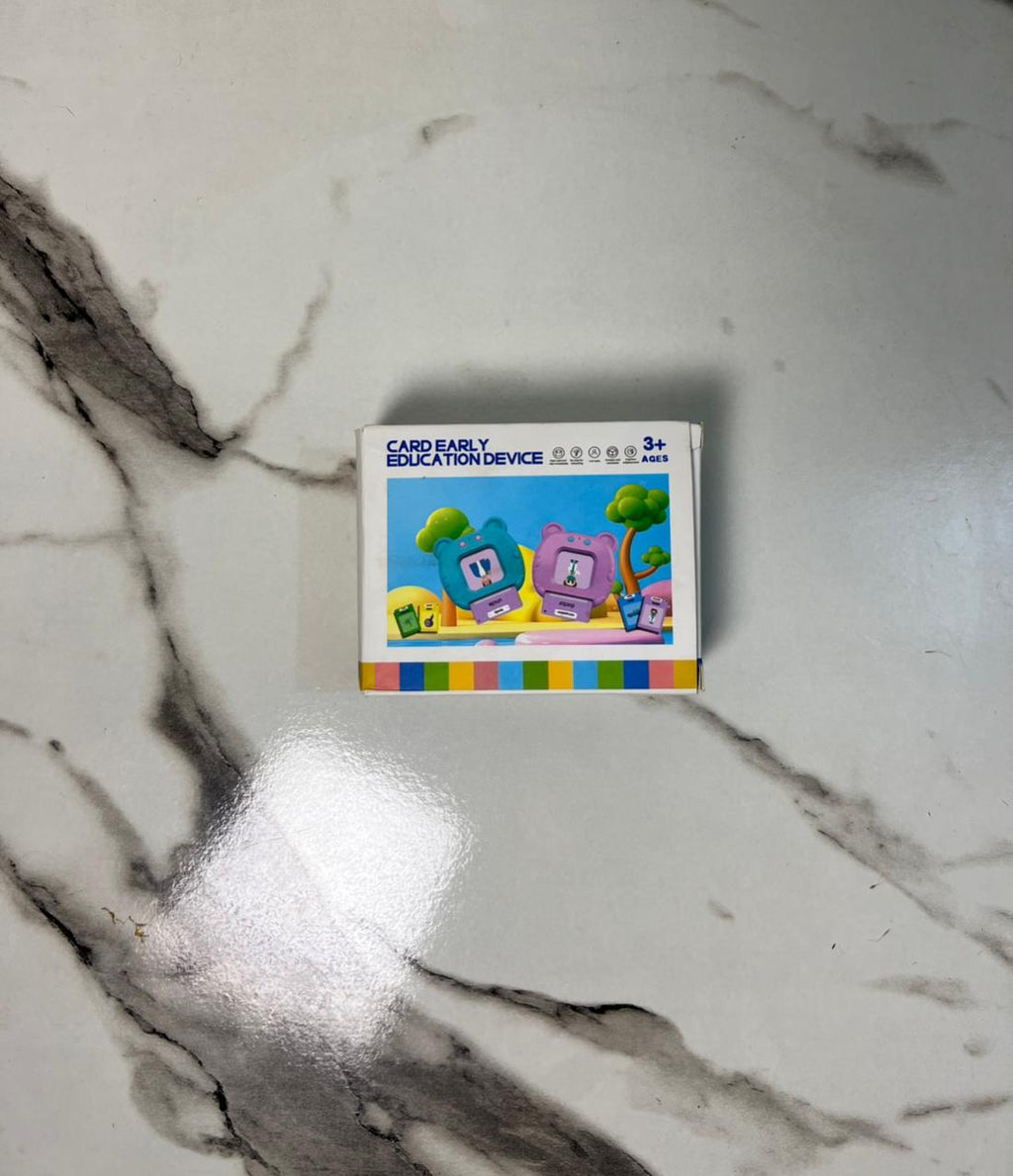 Rechargeable Card Early Education Device with Flash Cards