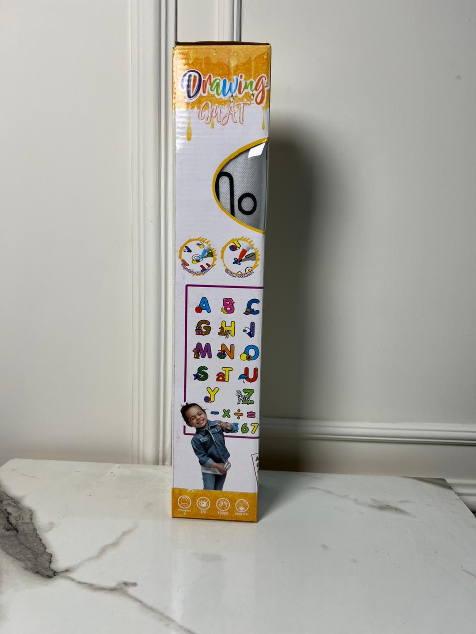 Drawing Mat with English Letters (Washable, Large Size)