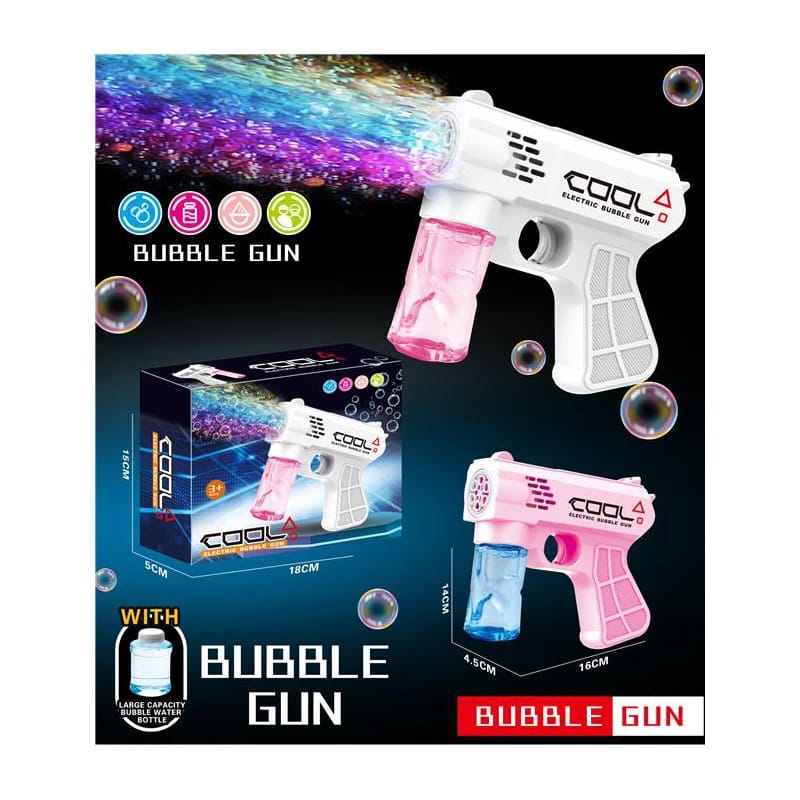 Coola Cell Operated Electric Bubble Gun Toy