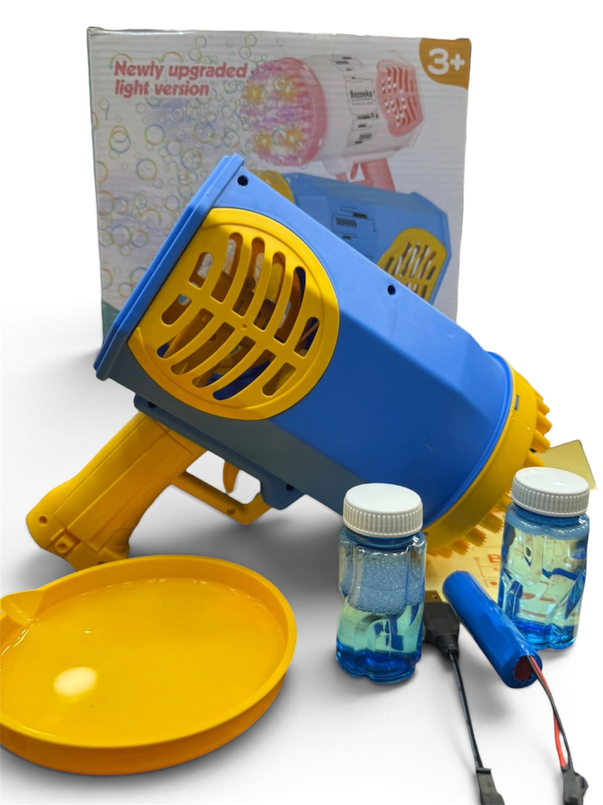 69 Holes Cell Operated Big Size Bazooka Bubble Gun