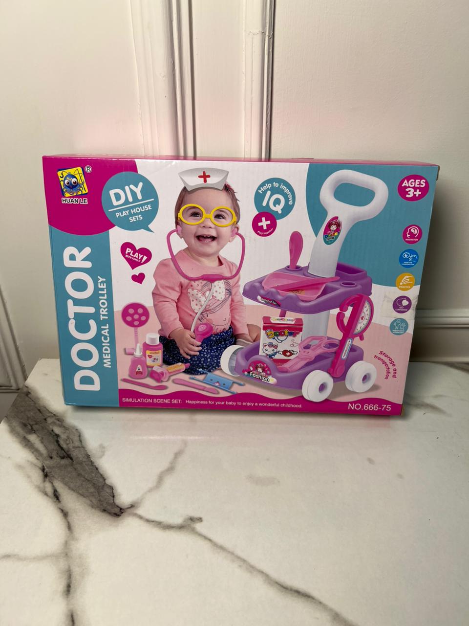 Doctor Set Kit with Trolley and Accessories