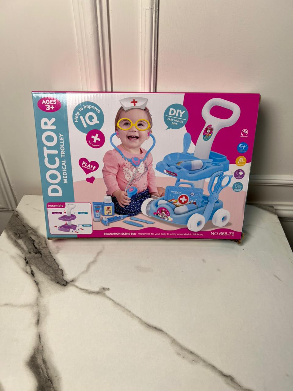 Doctor Set Kit with Trolley and Accessories