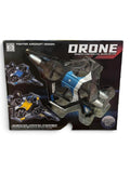 Rechargeable Remote Control Fighter Drone Toy with Type-C Charging | Stunt Roll Quadcopter for Kids.

(Plastic Body)