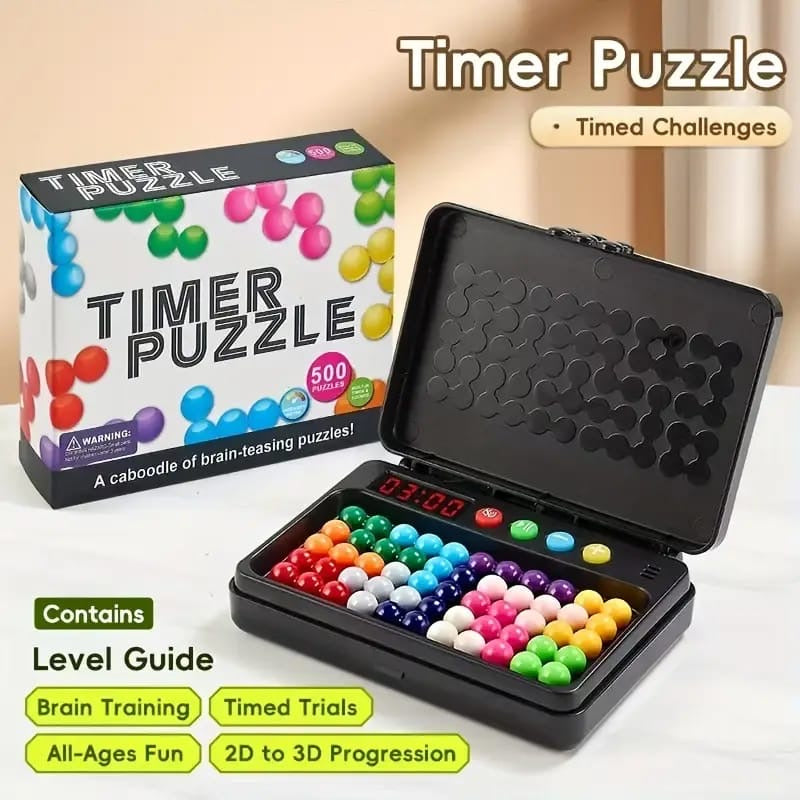 3D Magic Bead Puzzle Game 500 Levels