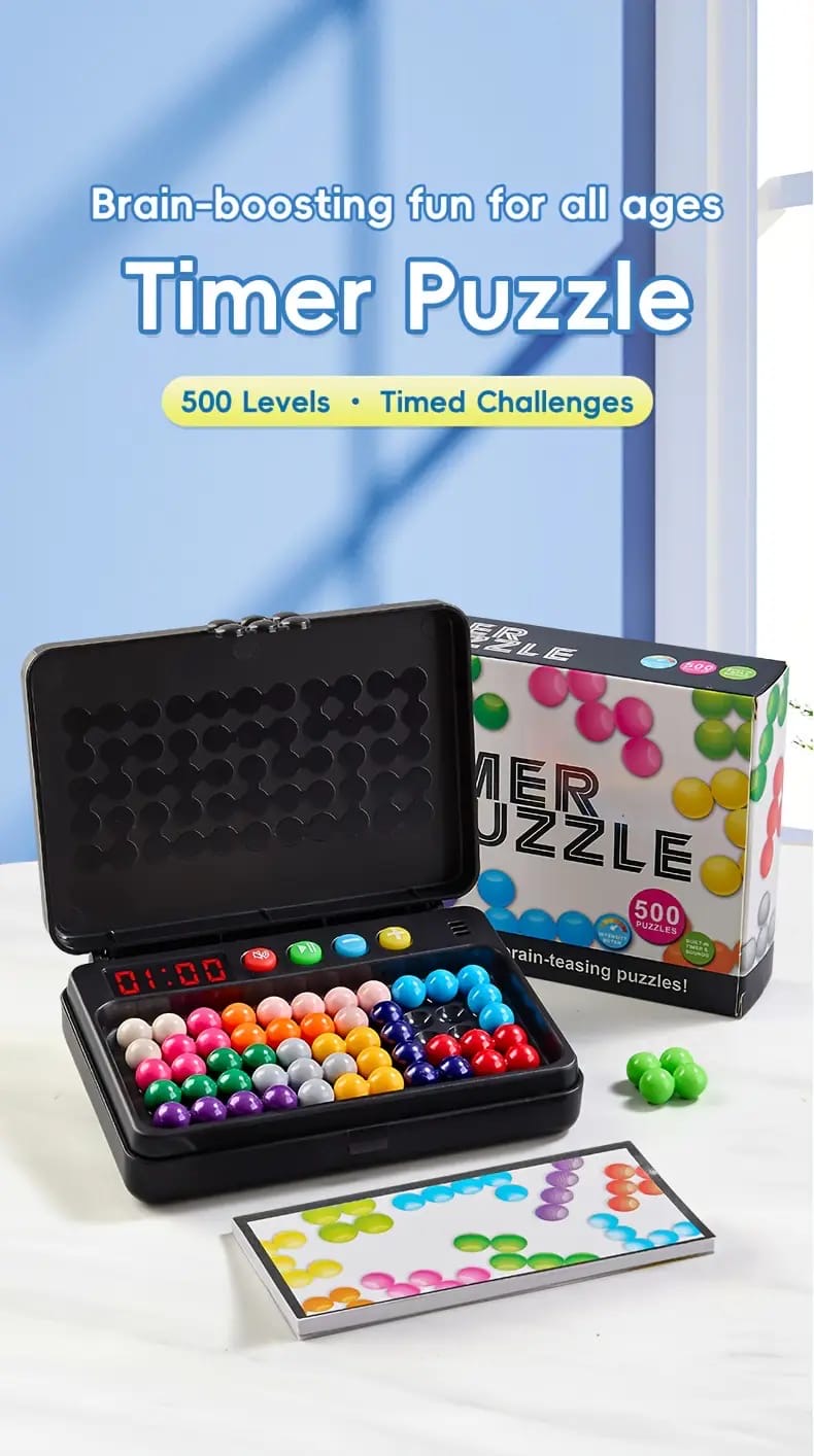 3D Magic Bead Puzzle Game 500 Levels