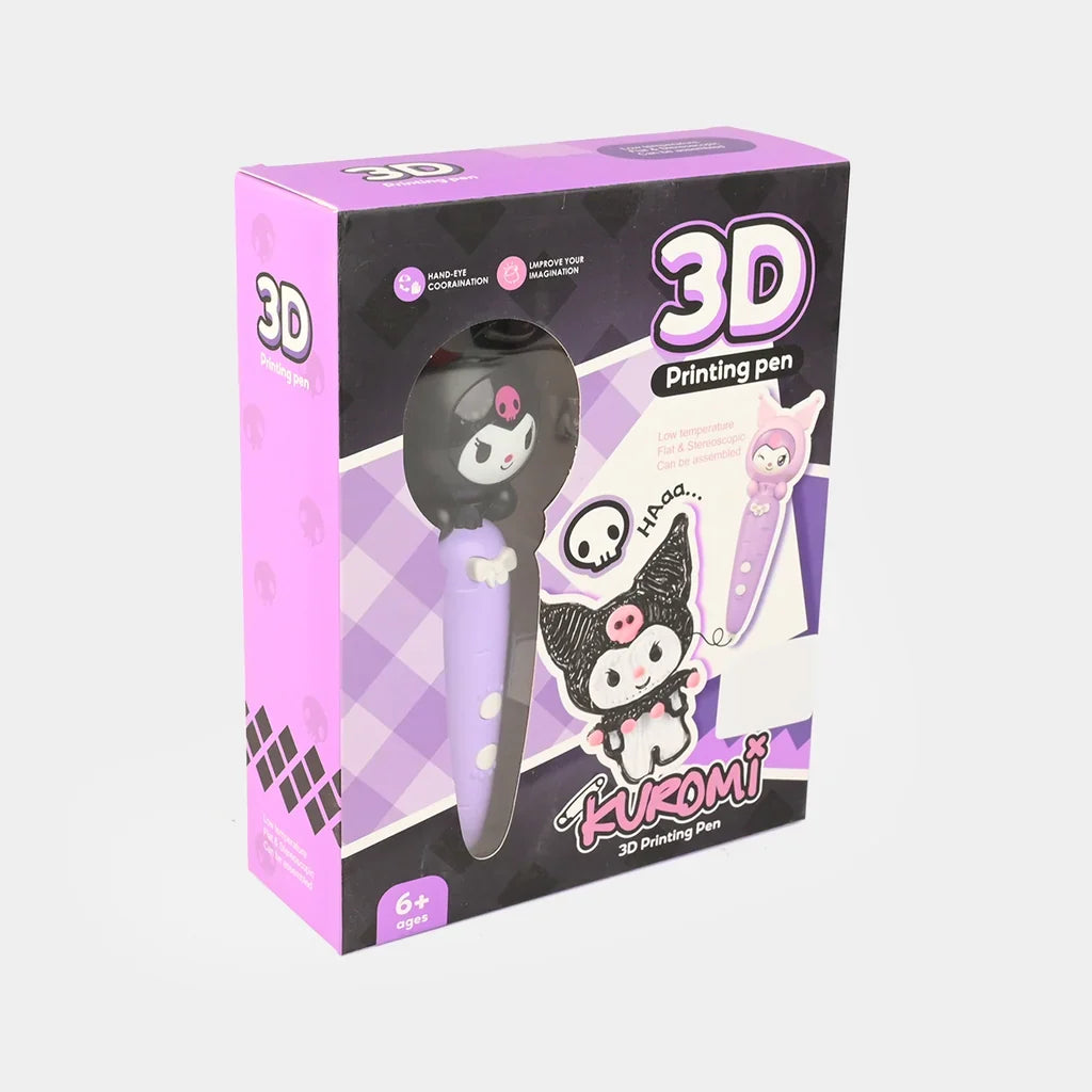 3D Character Printing Pen