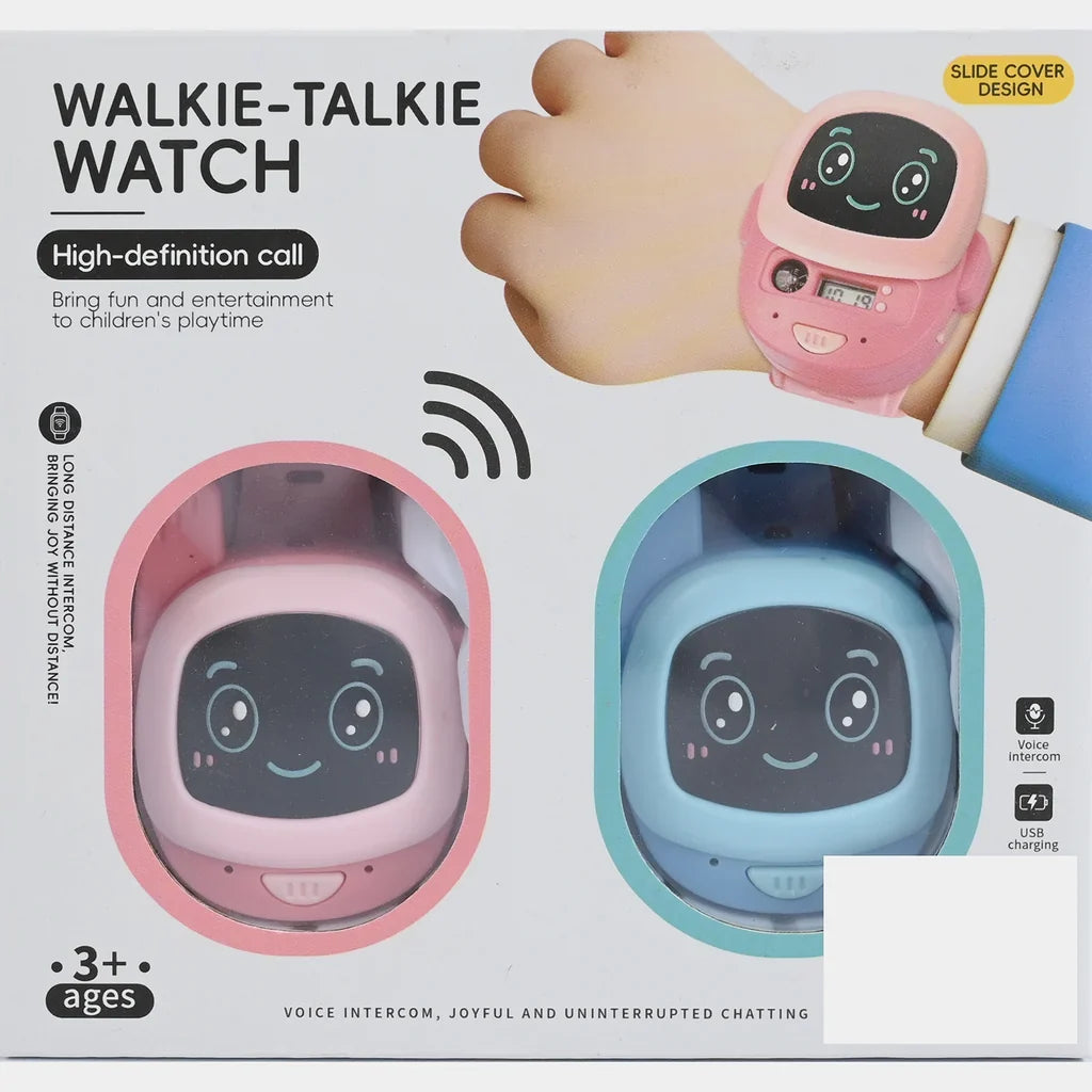 KIDS 2-IN-1 WALKIE-TALKIE WATCH SET